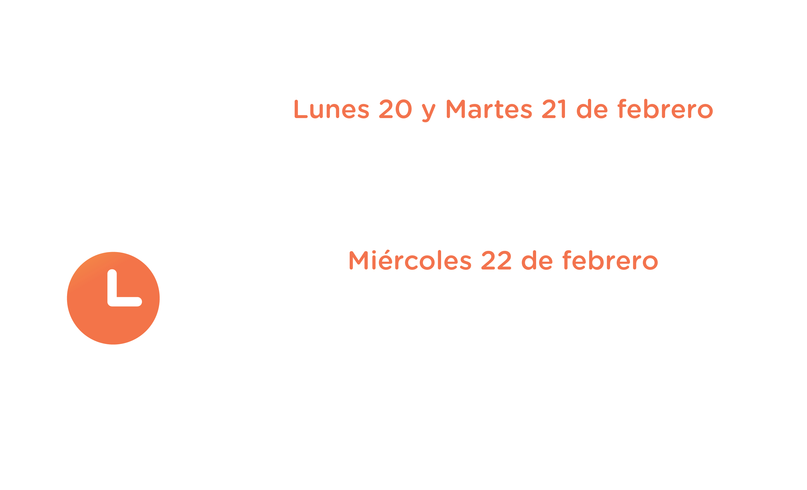 Horario Carnavales